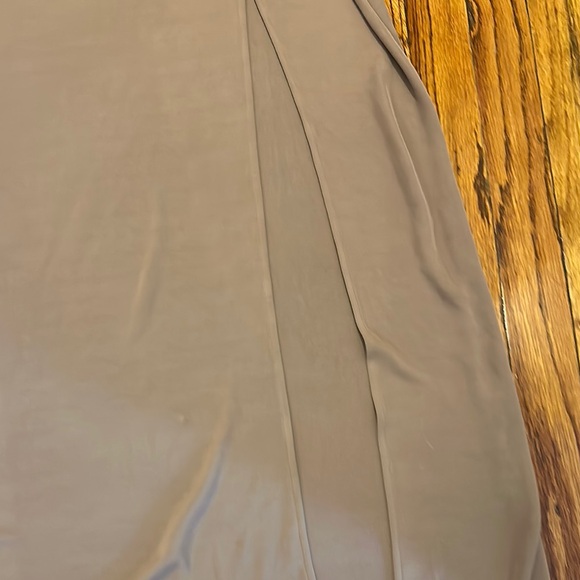 Reformation Maxi Skirt in Tan with Bow Detail - Picture 7 of 8